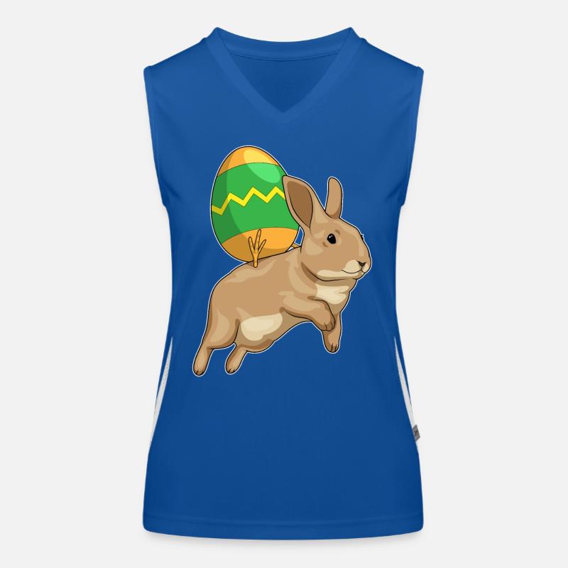 Promenade de Pâques Bunny Débardeur respirant contrasté Femme