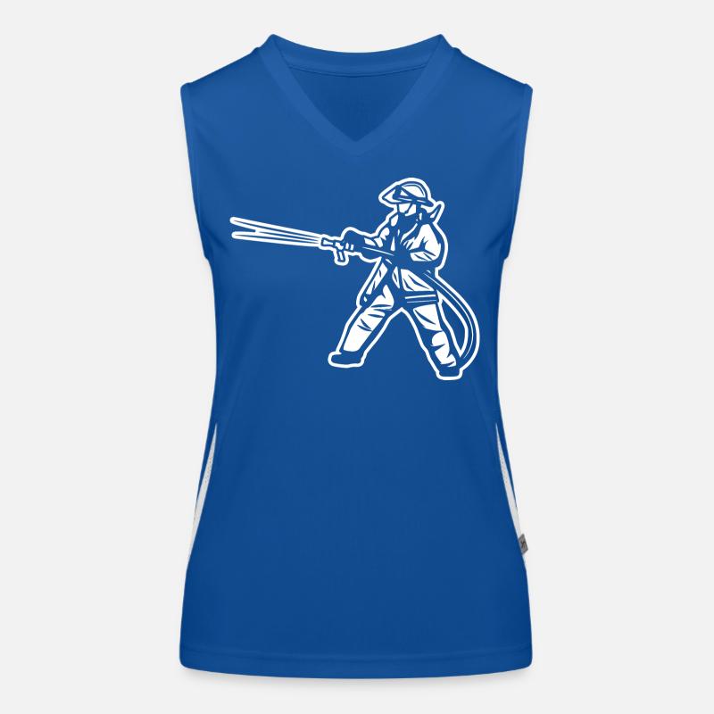 Fireman Women's Functional Contrast Tank Top