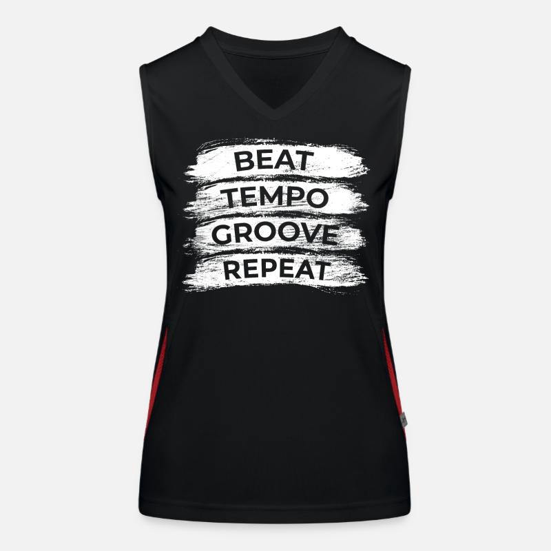 Batterie Motivation Débardeur respirant contrasté Femme