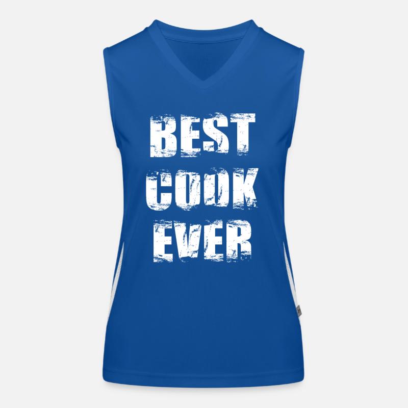 Bester Koch aller Zeiten Funktionelles Kontrast-Tank Top für Frauen