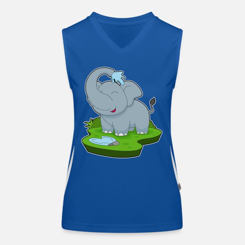 Elephant Water Women's Functional Contrast Tank Top