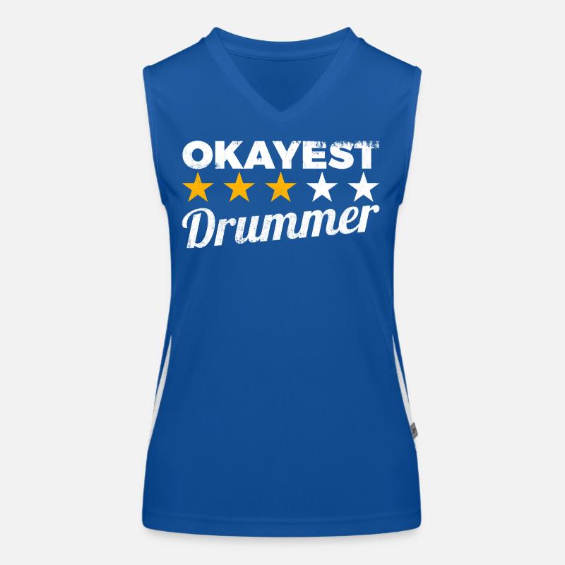 Okayest Batteur Débardeur respirant contrasté Femme