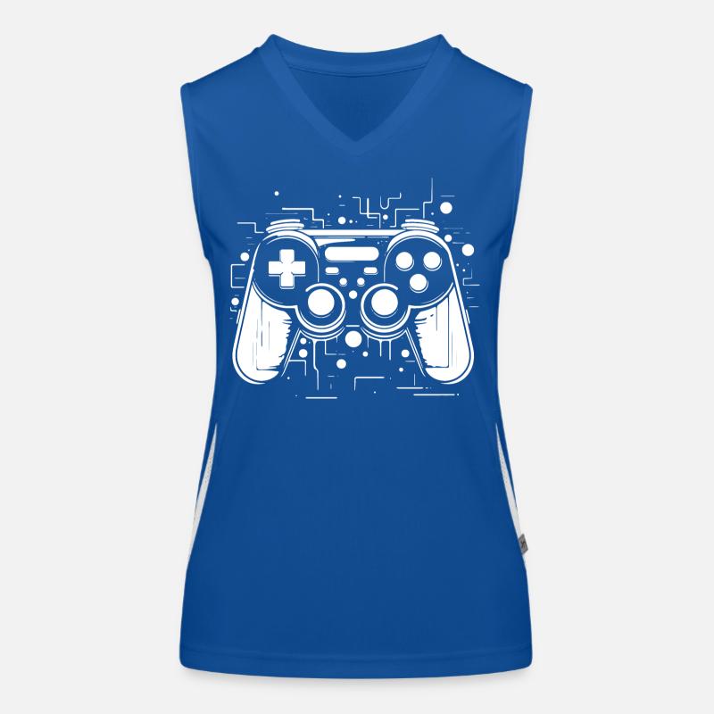 Manettes de jeu Débardeur respirant contrasté Femme