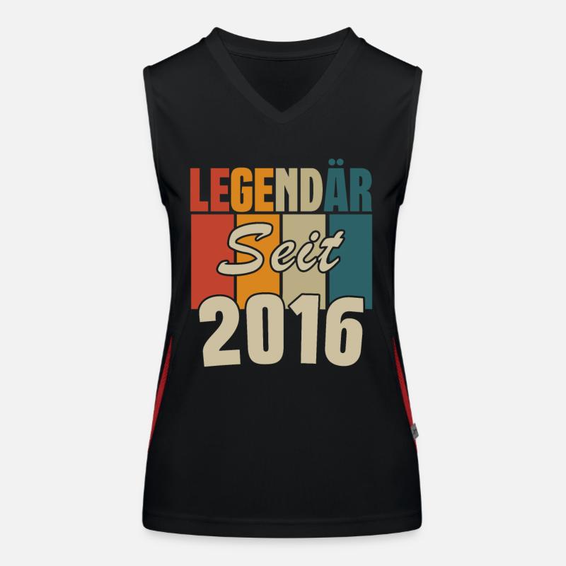 Legendär seit 2016 Funktionelles Kontrast-Tank Top für Frauen