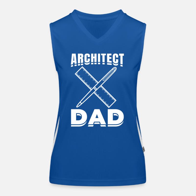 Papa architecte Débardeur respirant contrasté Femme