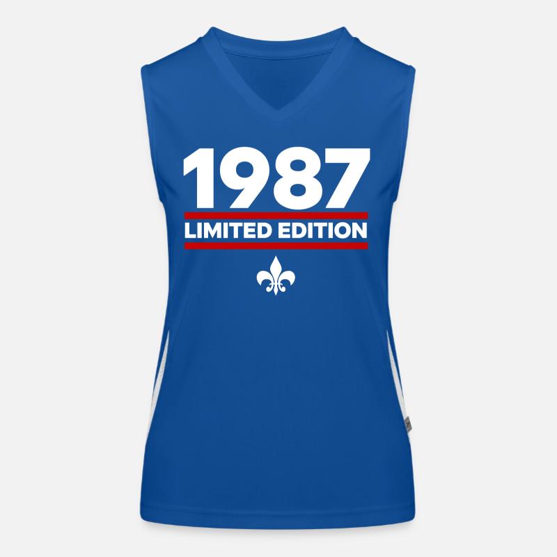 Édition limitée de 1987 Débardeur respirant contrasté Femme