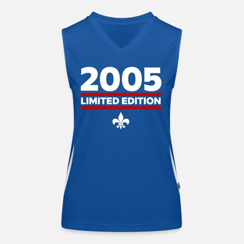 Édition limitée 2005 Débardeur respirant contrasté Femme