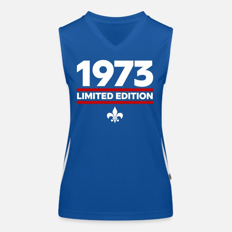1973 Limited Edition Funktionelles Kontrast-Tank Top für Frauen