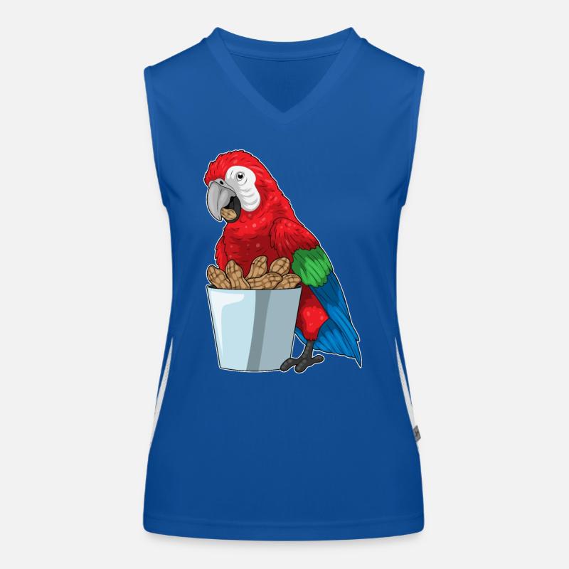 Parrot Peanut Women's Functional Contrast Tank Top