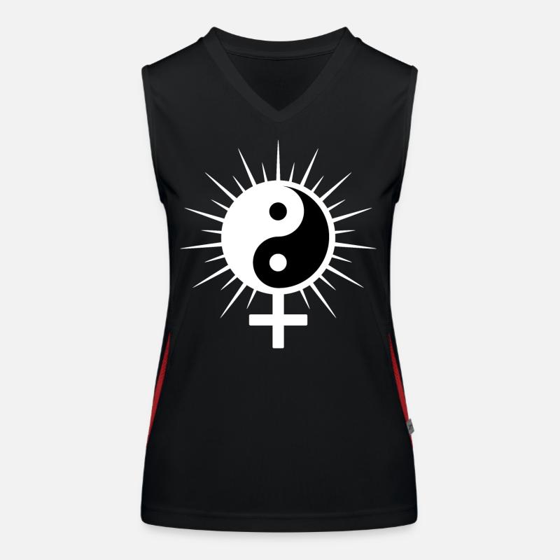 Venus symbol Women's Functional Contrast Tank Top
