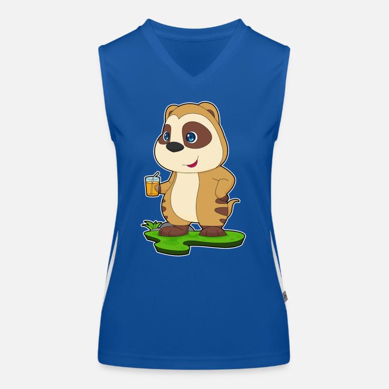 Jus de suricate Débardeur respirant contrasté Femme