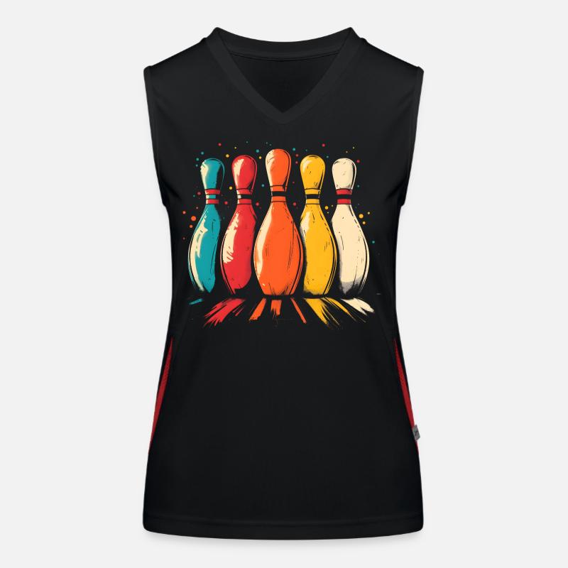 Skittles Débardeur respirant contrasté Femme