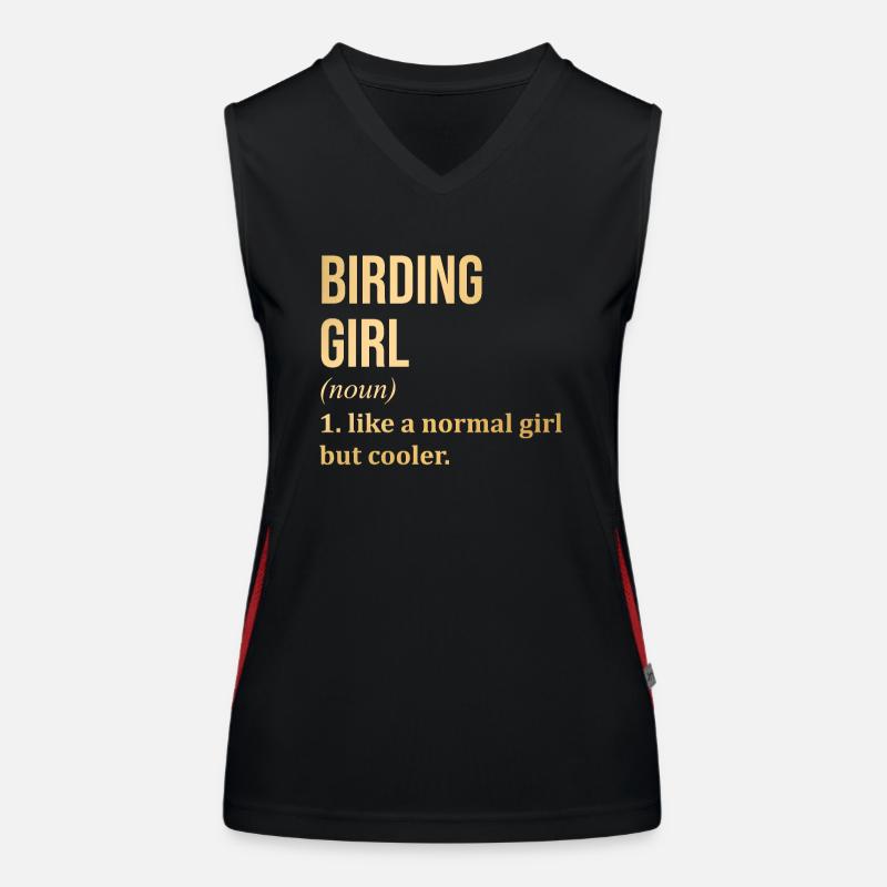 Oiseaux Débardeur respirant contrasté Femme