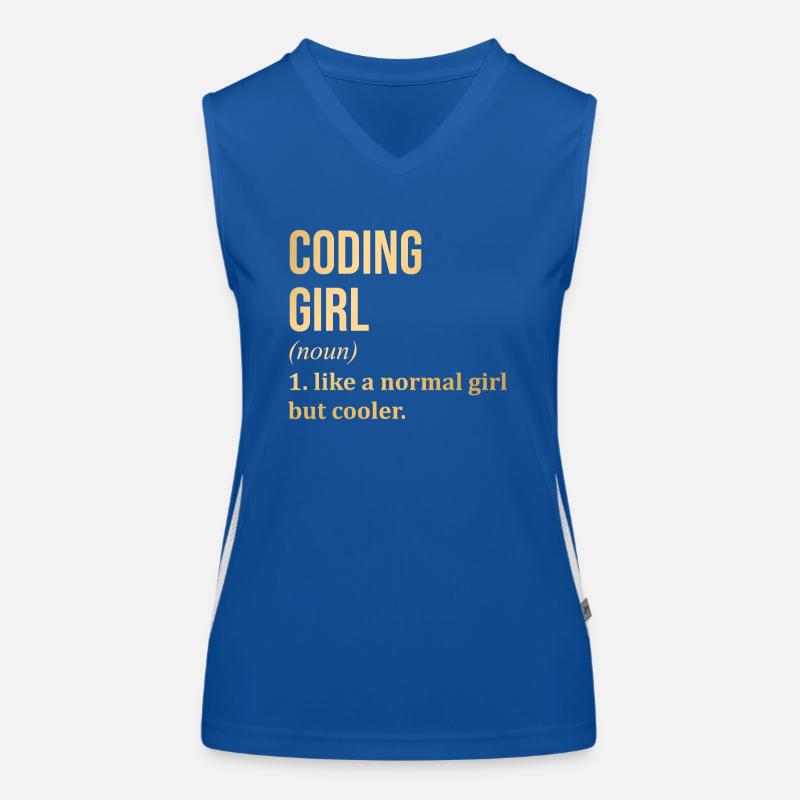 Coding Women's Functional Contrast Tank Top