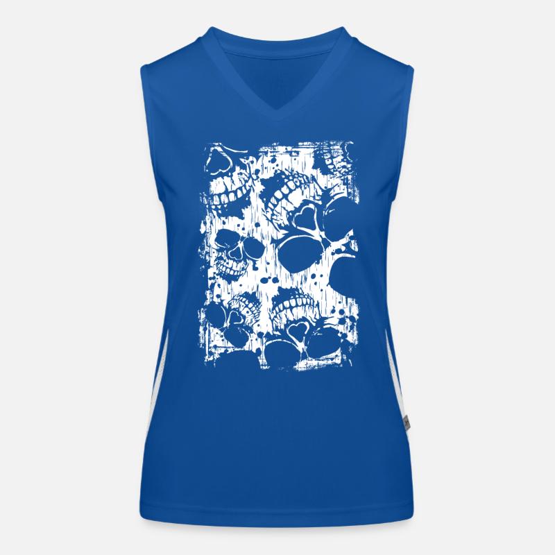 Fierce Skull Women's Functional Contrast Tank Top