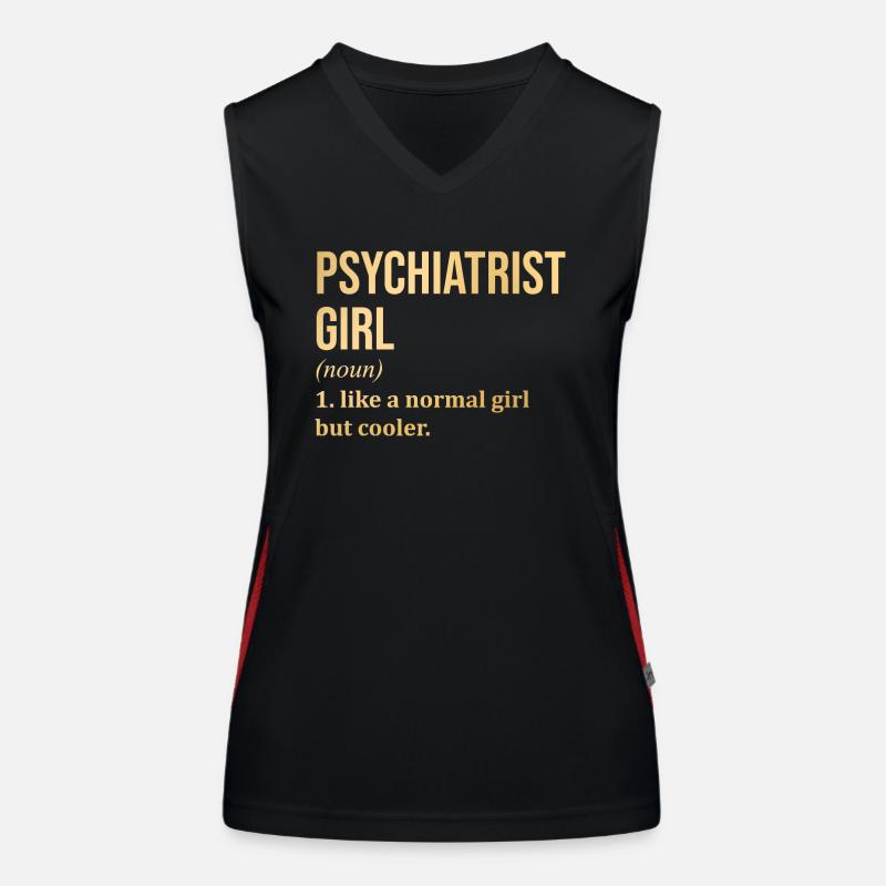 Psychiatrie Funktionelles Kontrast-Tank Top für Frauen