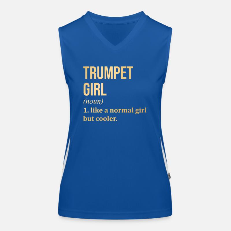 trompette Débardeur respirant contrasté Femme