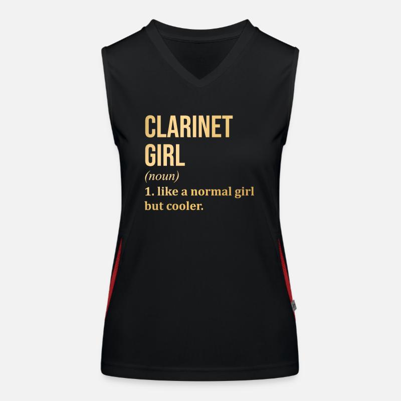 clarinette Débardeur respirant contrasté Femme