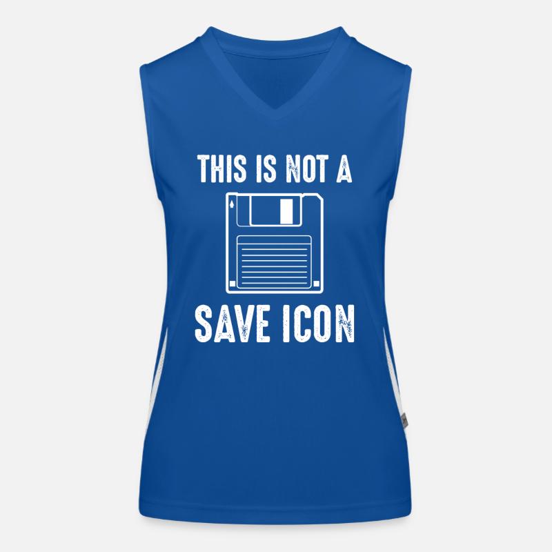 Computerfreak Funktionelles Kontrast-Tank Top für Frauen