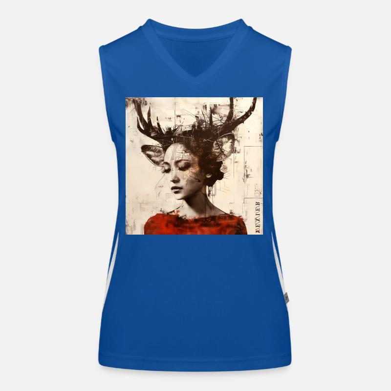 Day-Dream Funktionelles Kontrast-Tank Top für Frauen