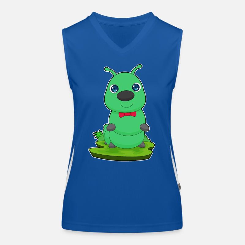 Raupe Schleife Funktionelles Kontrast-Tank Top für Frauen