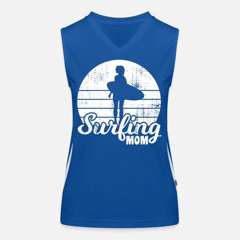 Maman surfeuse Débardeur respirant contrasté Femme