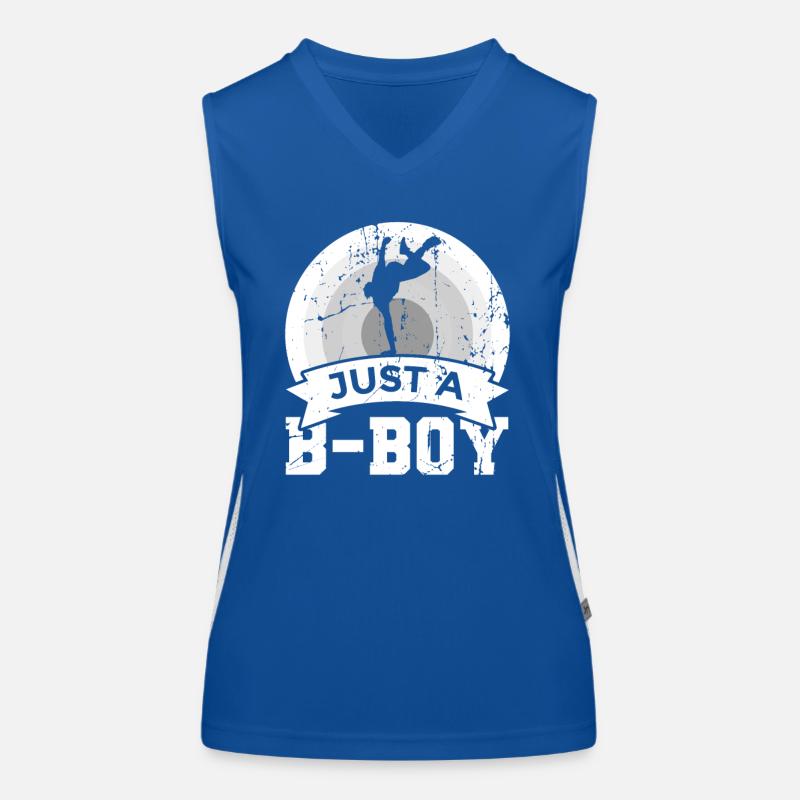 Nur ein B Boy Funktionelles Kontrast-Tank Top für Frauen