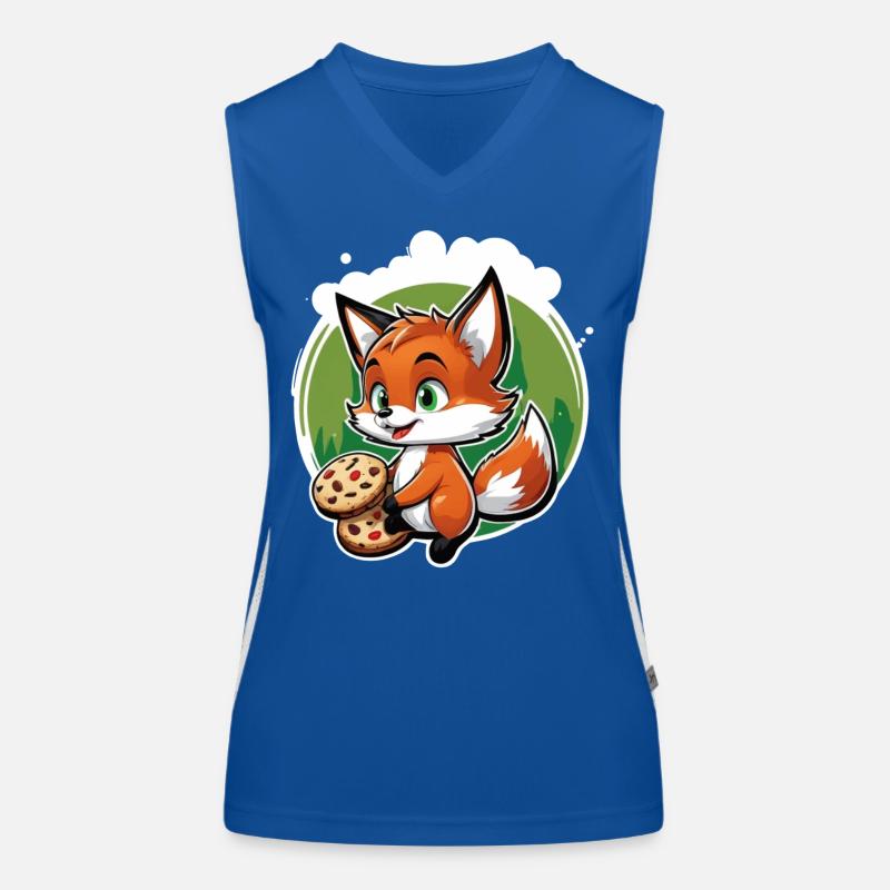 Foxy Pastry Funktionelles Kontrast-Tank Top für Frauen