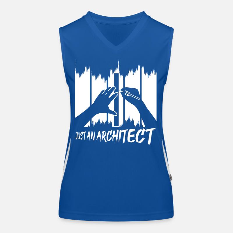 Nur ein Architekt Funktionelles Kontrast-Tank Top für Frauen