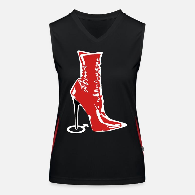 Mistress's Boots Women's Functional Contrast Tank Top