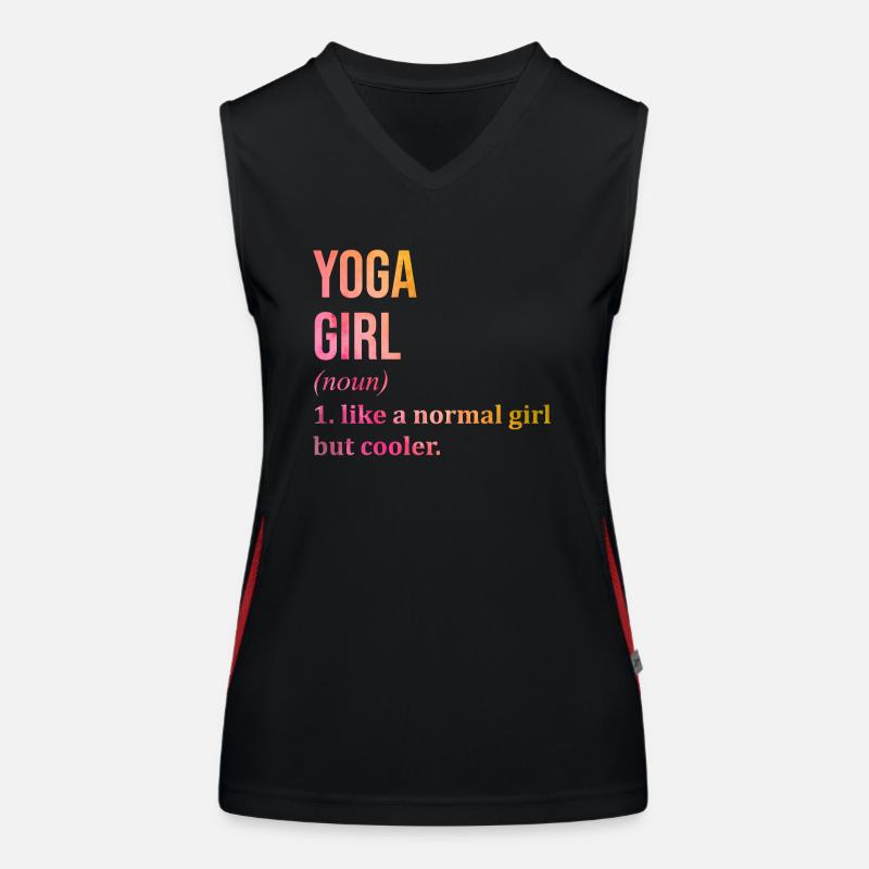 Joga Funktionelles Kontrast-Tank Top für Frauen
