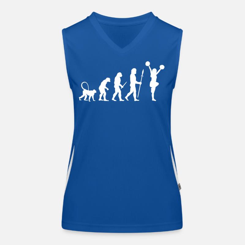 Cheerleader Evolution Funktionelles Kontrast-Tank Top für Frauen