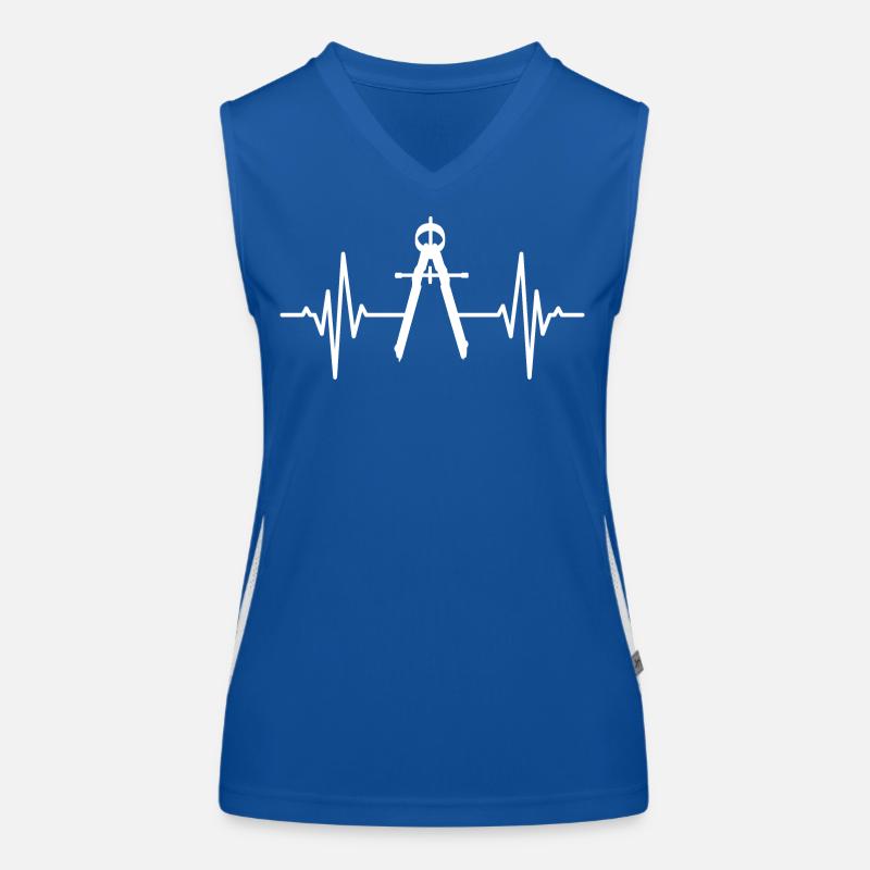 Circuit Heart Palpitations Women's Functional Contrast Tank Top