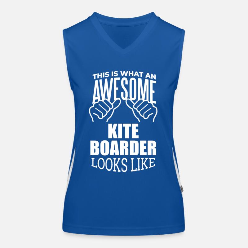 Kiteboarding Women's Functional Contrast Tank Top
