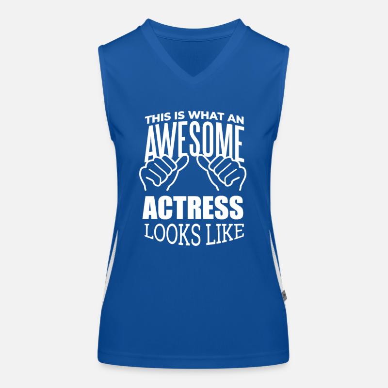 actrice Débardeur respirant contrasté Femme