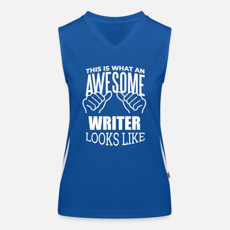 écriture Débardeur respirant contrasté Femme