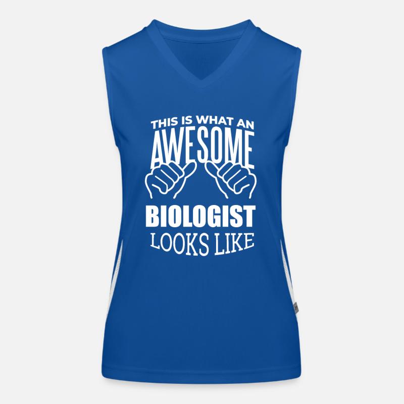 Biologe Funktionelles Kontrast-Tank Top für Frauen