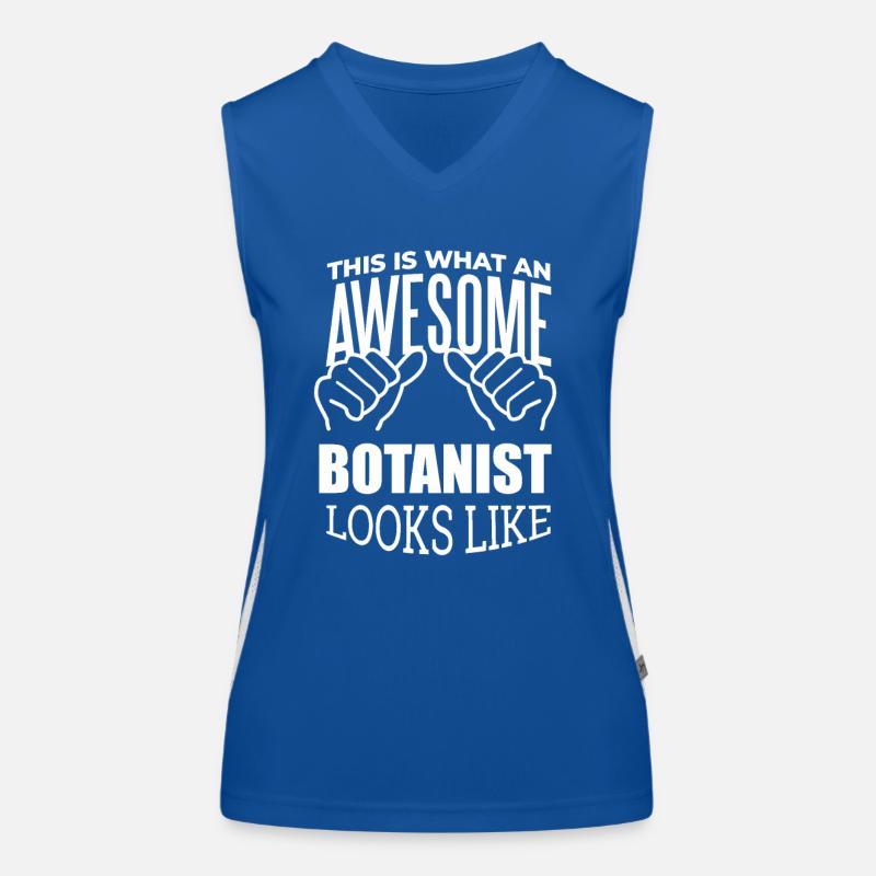 Botanik Funktionelles Kontrast-Tank Top für Frauen