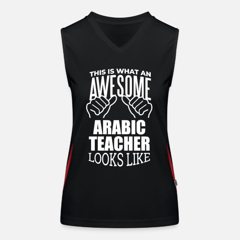 Arabe Débardeur respirant contrasté Femme