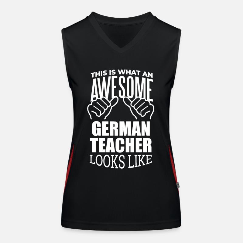 German Women's Functional Contrast Tank Top