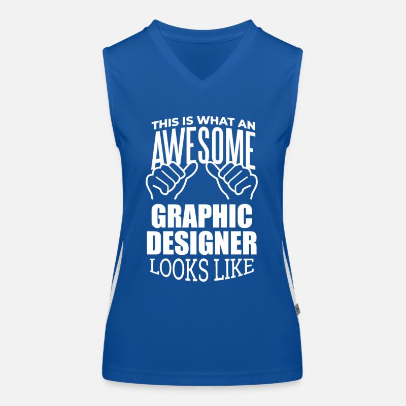 Graphiste Débardeur respirant contrasté Femme