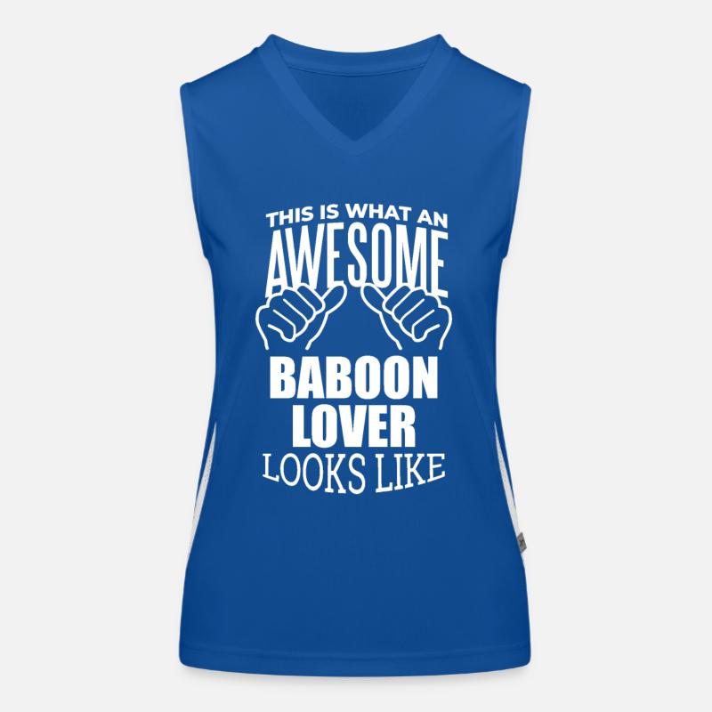 babouin Débardeur respirant contrasté Femme