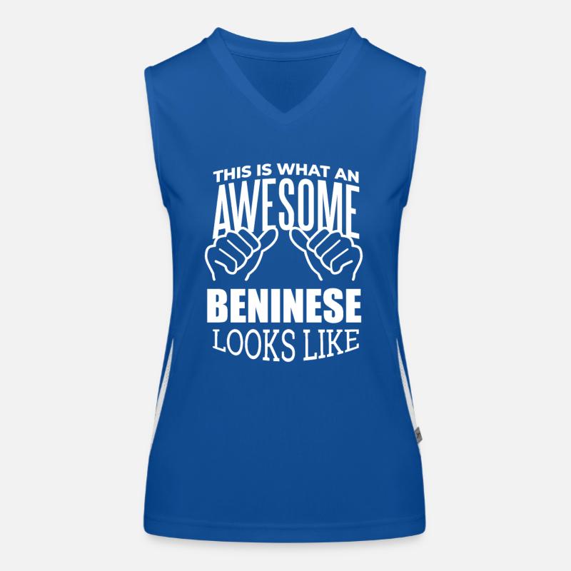 Benin Funktionelles Kontrast-Tank Top für Frauen