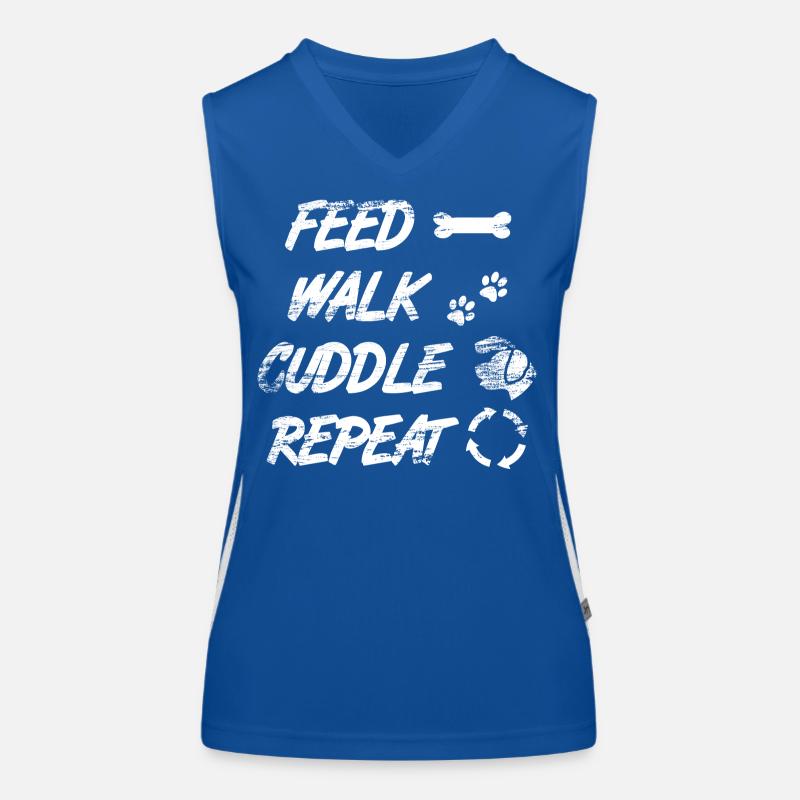 Feed Walk Cuddle Repeat Débardeur respirant contrasté Femme