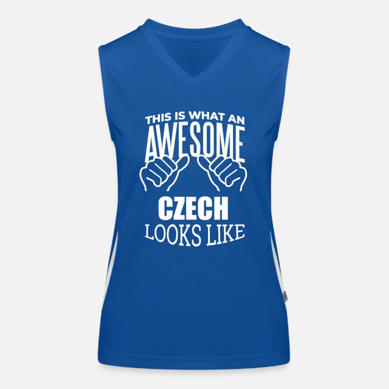 République tchèque Débardeur respirant contrasté Femme
