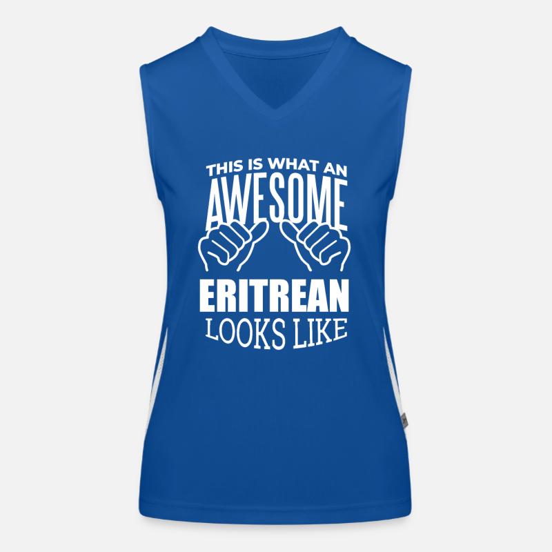 Érythrée Débardeur respirant contrasté Femme