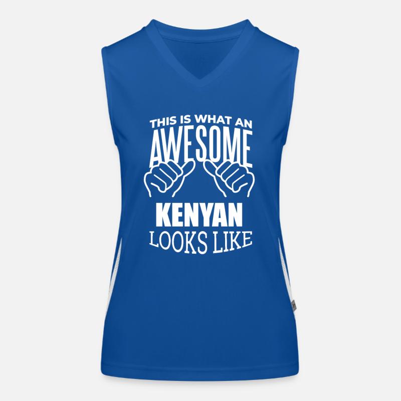 Kenya Women's Functional Contrast Tank Top