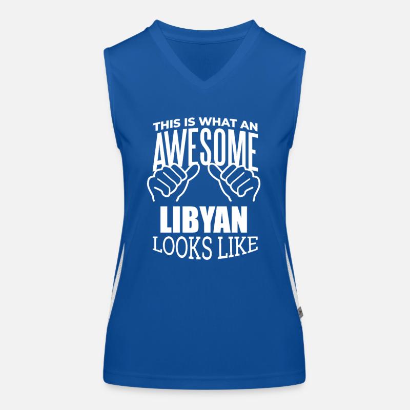 libysch Funktionelles Kontrast-Tank Top für Frauen