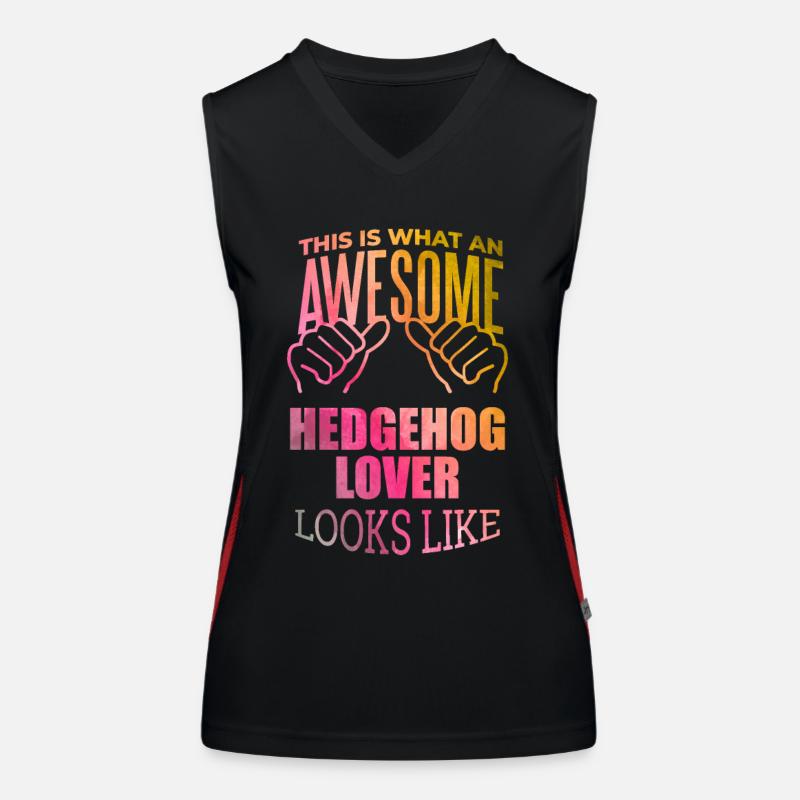 Hedgehog Women's Functional Contrast Tank Top
