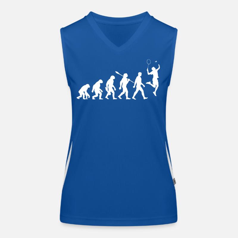 Evolution - Badminton - Sport Funktionelles Kontrast-Tank Top für Frauen